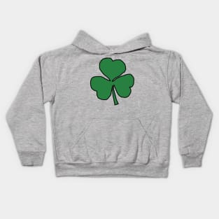 Green Shamrock Kids Hoodie